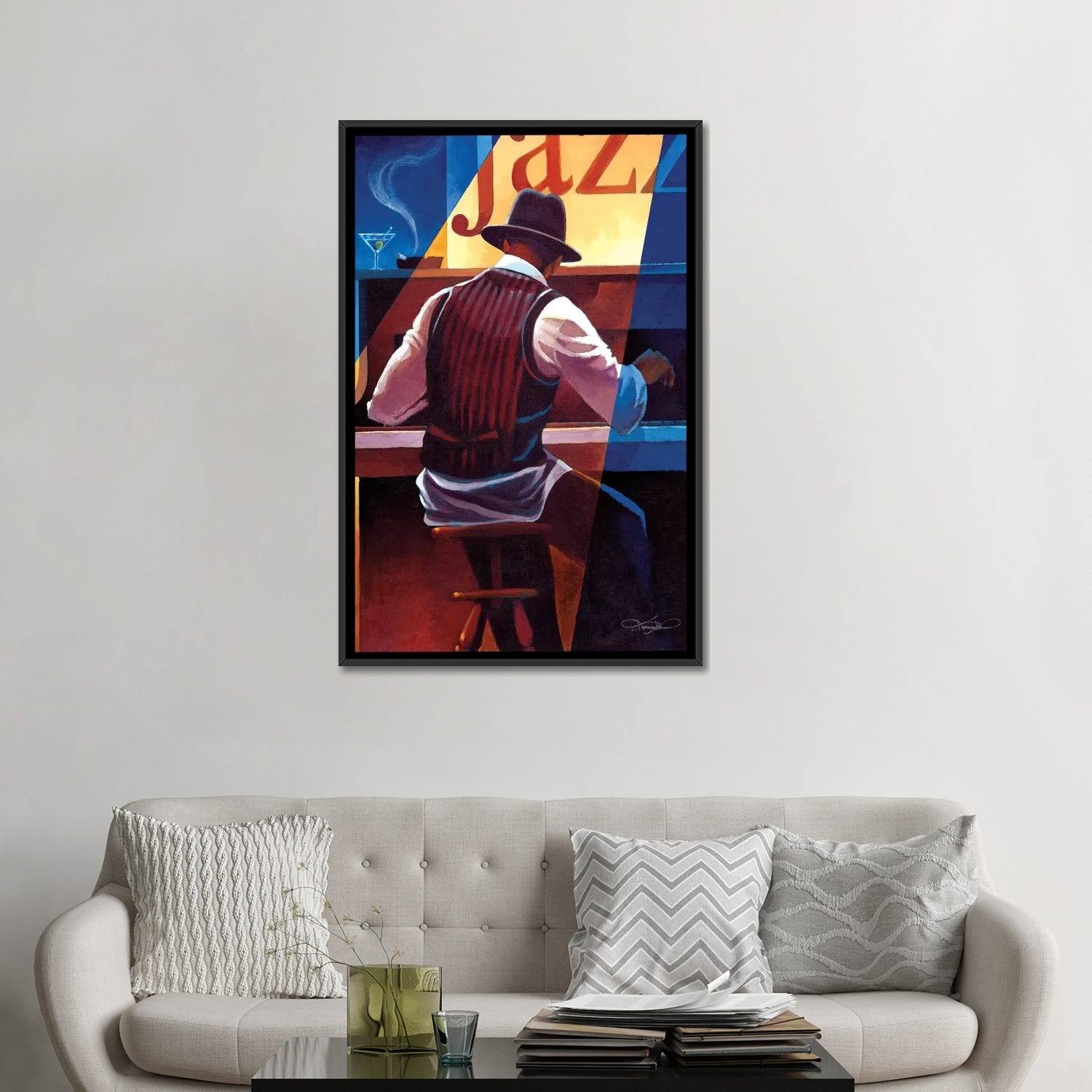 iCanvas "Ragtime" by Keith Mallett Framed Canvas Print Bed Bath